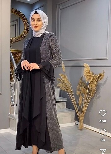 Abiye tesettür elbise