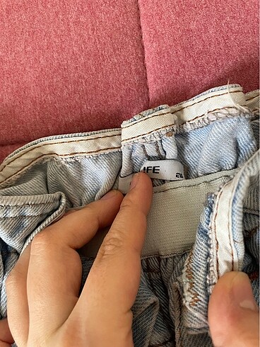 26 Beden mavi Renk Kot pantolon