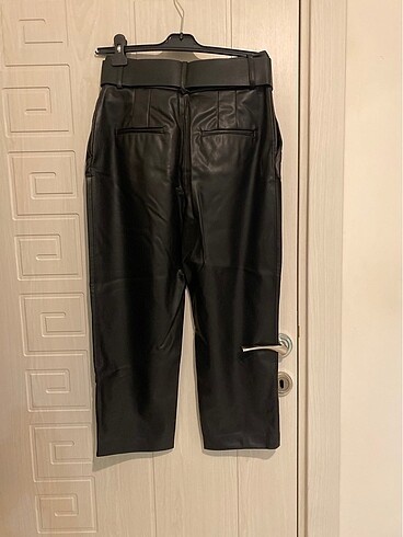 Zara ZARA SIFIR DERİ PANTOLON