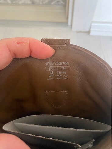 36 Beden MASSIMO DUTTI SÜET ÇİZME
