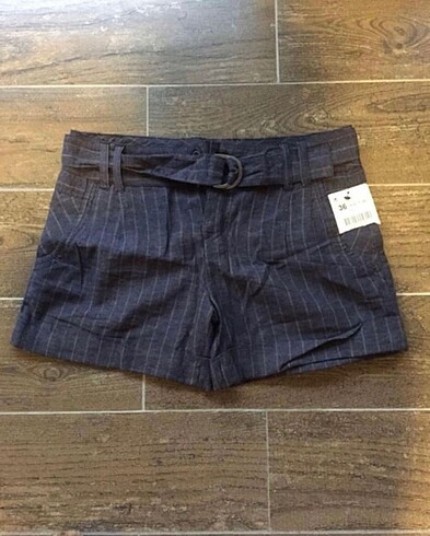 ZARA SIFIR KETEN ŞORT