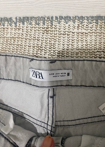 ZARA BOL PAÇA SIFIR JEAN - Görsel 2