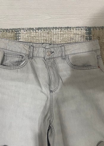 ZARA BOL PAÇA SIFIR JEAN - Görsel 3