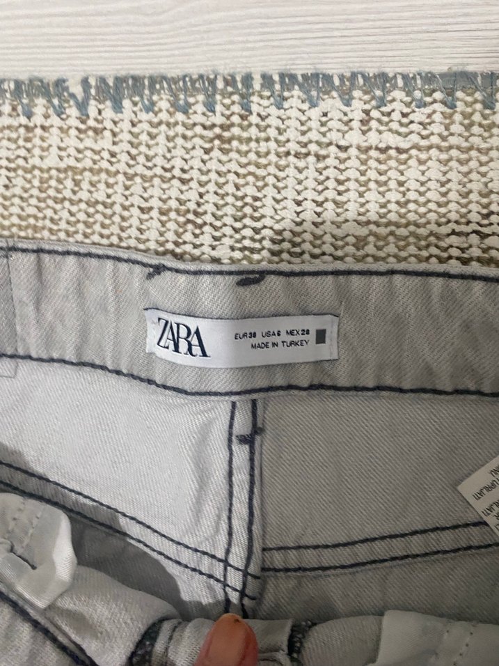 ZARA BOL PAÇA SIFIR JEAN - Görsel 2