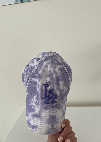 New Era New Era Mor Gri Batik Desenli Şapka