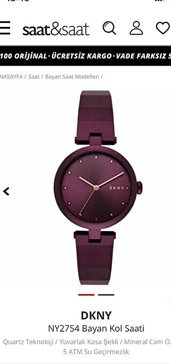 Dkny saat
