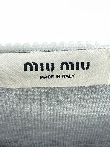 universal Beden gri Renk Miu Miu Bluz %70 İndirimli.