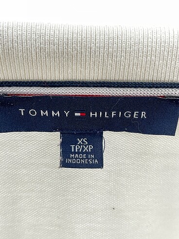 xs Beden beyaz Renk Tommy Hilfiger T-shirt %70 İndirimli.
