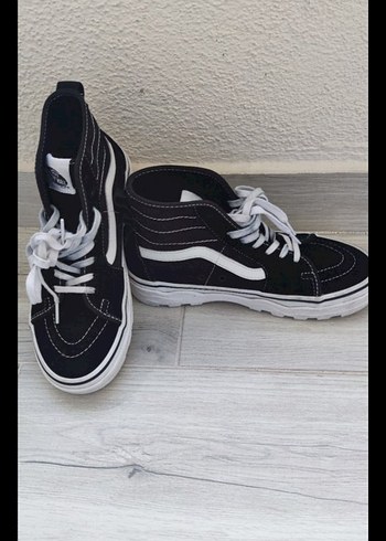 38 Beden Vans Siyah Kadın Spor Ayakkabı