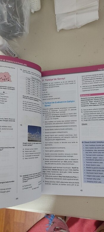  Beden Renk 12. Sınıf coğrafya fasikül 