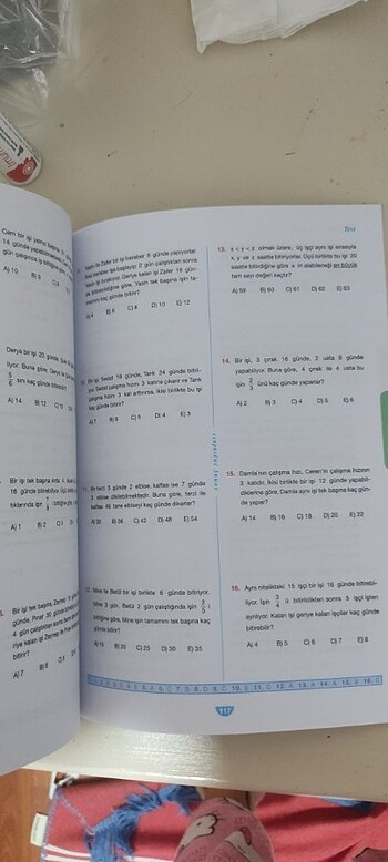  Beden Renk TYT problemler soru kitapçığı 