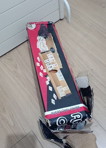 Ahşap Okey Takımı Siyah