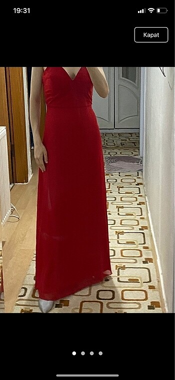 Kırmızı Elbise Trendyolmilla