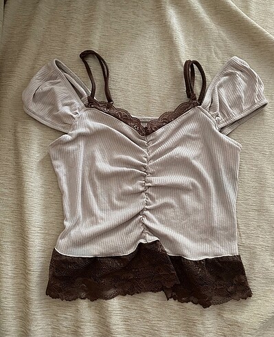 shein crop bluz