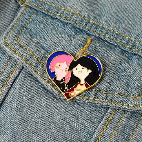 bubbline broş | rozet