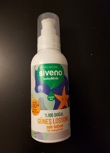 Siveno Bebek Çocuk Güneş Losyonu 100ml