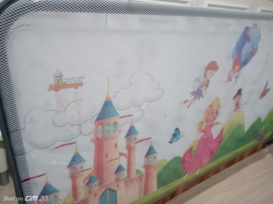 Çok Renkli Çocuk Yatak Kenarlığı - Görsel 2