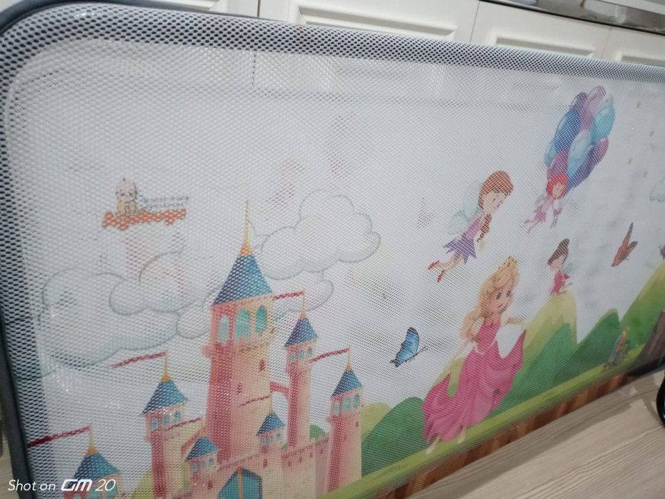 Çok Renkli Çocuk Yatak Kenarlığı - Görsel 4