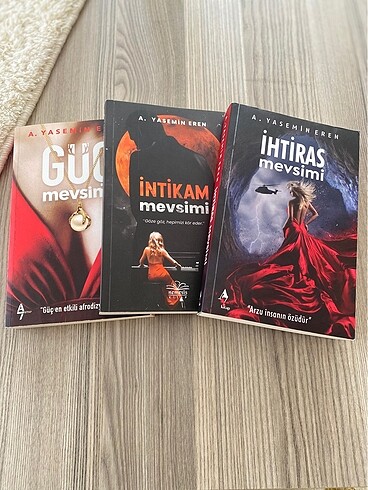Mevsim serisi güç mevsimi ,intikam mevsimi,ihtiras mevsimi