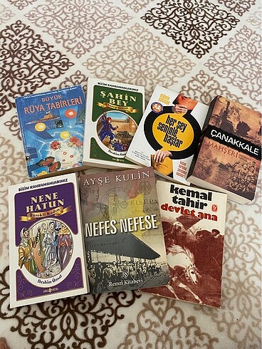 6 tane tane kitap