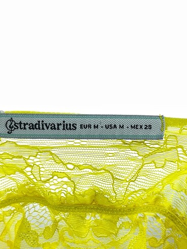 m Beden sarı Renk Stradivarius Mini Üst %70 İndirimli.