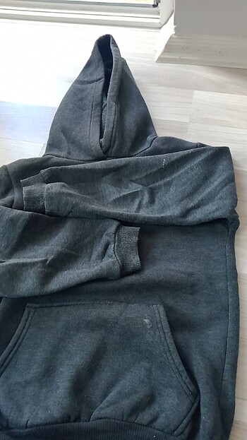 7 Yaş Beden gri Renk Çocuk sweatshirt