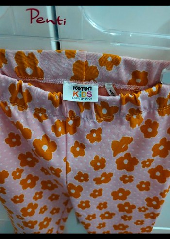 Kızlar için Bohem Çiçek Desenli Bol Kesim Pantolon - Görsel 2