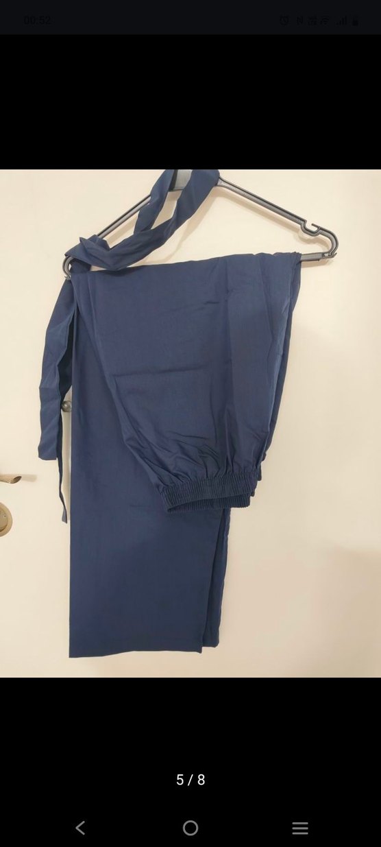 Mavi Desenli Erkek Pijama Takımı - Görsel 5