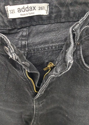 Gri Kadın Denim Midi Pantolon - Görsel 3