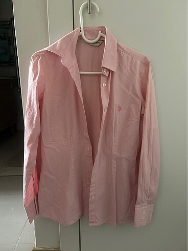 Pembe polo marka 36 beden gömlek