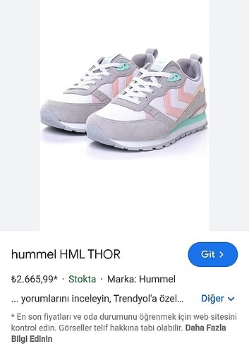 Hummel kız çocuk ayakkabısı