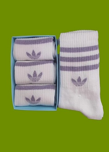 Adidas 3'lü Kolej Çorap Seti 