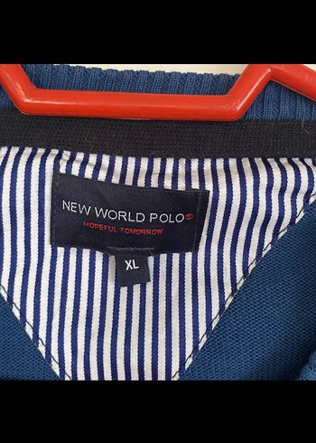 Mavi Erkek Triko Kazak Uzun Kollu - Görsel 3