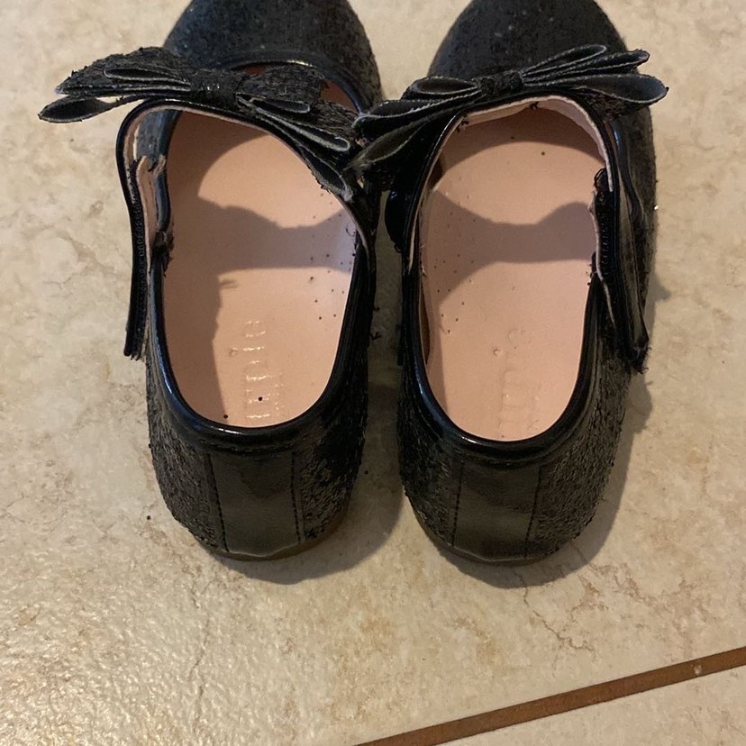 Simli kız çocuk babet - Görsel 2