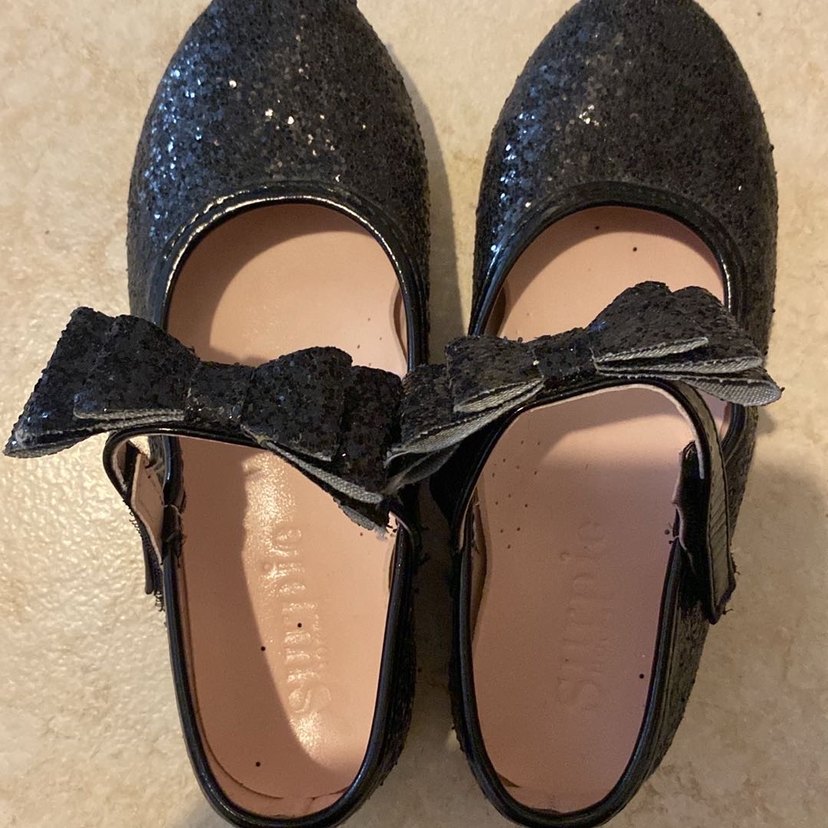 Simli kız çocuk babet - Görsel 3