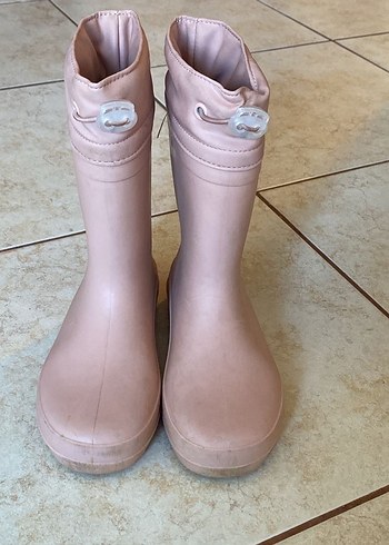 Kız Çocuk Pembe Kauçuk Çizme - Görsel 2