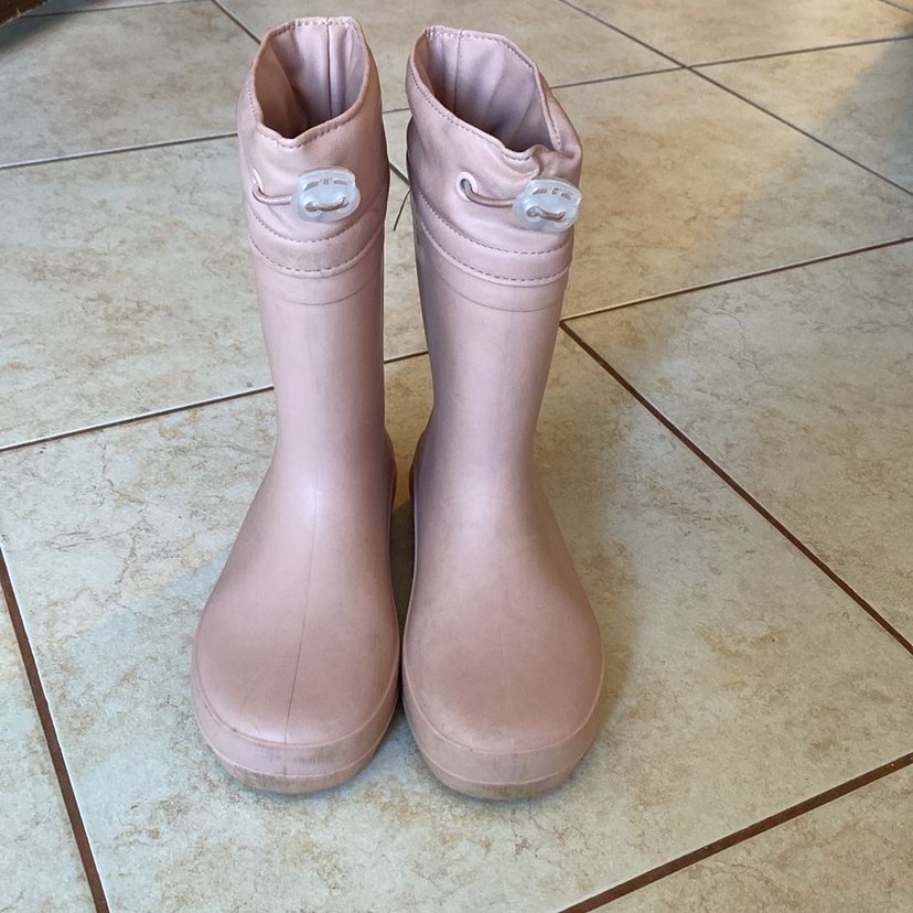 Kız Çocuk Pembe Kauçuk Çizme - Görsel 2