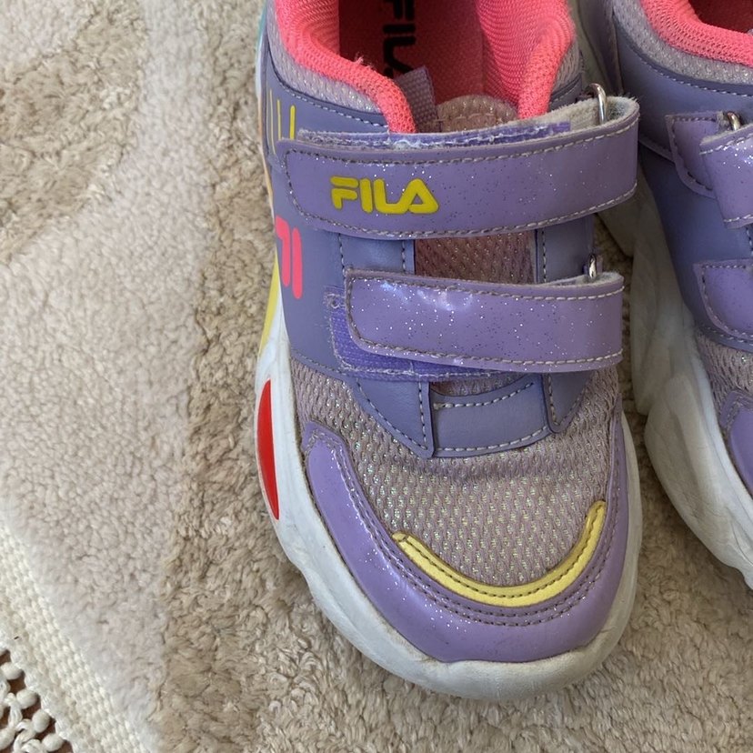 Kız Çocuk Mor Spor Ayakkabı - Görsel 2