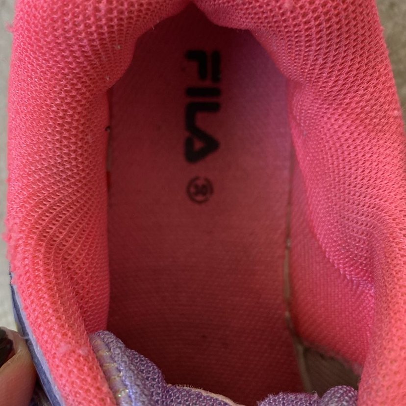 Kız Çocuk Mor Spor Ayakkabı - Görsel 3