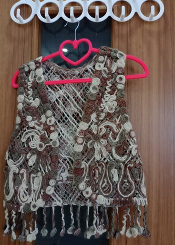 kadın yelek az kullanılmış 36/38 bedene uygundur. - Görsel 3