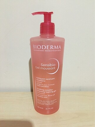 Bioderma Sensibio Yüz Yıkama Jeli 500 ml