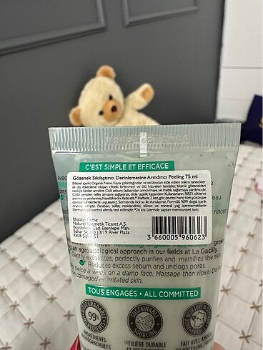 Beden Yves rocher pure menthe peeling