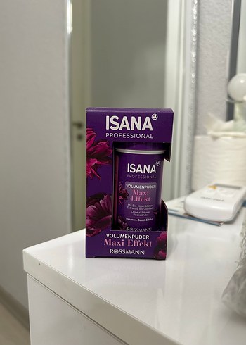 Isana Professional Volumenpuder Maxi Effekt saç hacimlendirici - Görsel 4