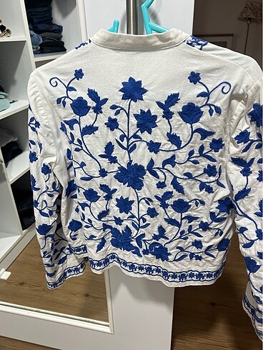 Zara Keten Ceket - Görsel 4