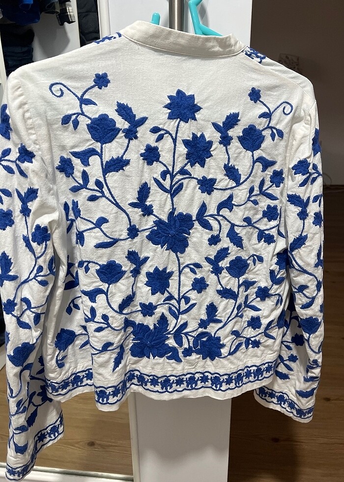 Zara Keten Ceket - Görsel 3