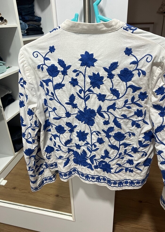 Zara Keten Ceket - Görsel 4