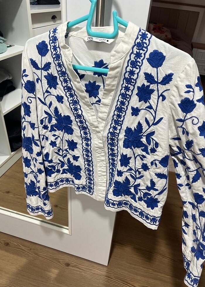 Zara Keten Ceket - Görsel 5