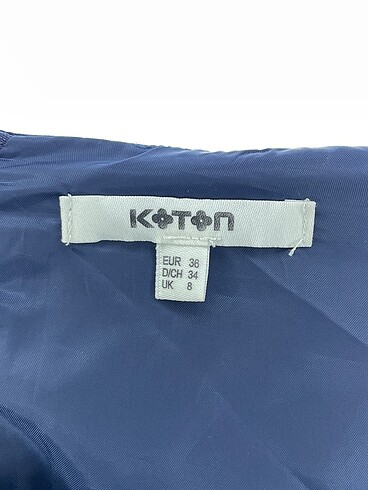 36 Beden lacivert Renk Koton Kısa Elbise %70 İndirimli.