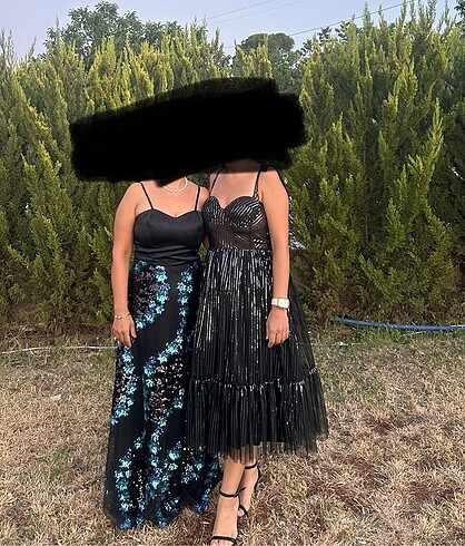 m Beden siyah Renk Trendyolmilla siyah abiye