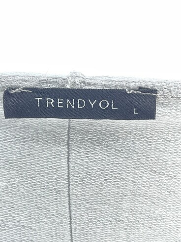 l Beden gri Renk Trendyol & Milla Sweatshirt %70 İndirimli.